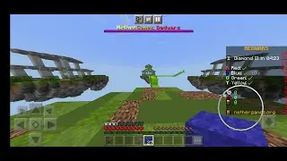 When I play minecraft bedwars on mobile after a long time.