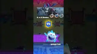 SINGLE ATTACK WITH SUPER MINI P.E.K.K.A #clashroyale #superminipekka #gaming
