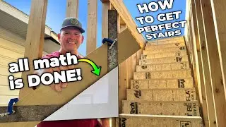 PRINT and CUT THIS Piece of Paper for PERFECT Stairs