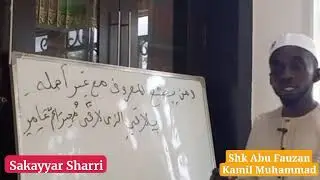 Baituka akan sakayyyar Sharri da Alheri. Tsakure daga daurar littafin Shanfara. shk Abu Fauzan