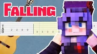 Rainimator - FALLING Tablatura de GUITARRA - MELODIA FÁCIL para principiantes