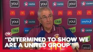 'Today our energy and game was back' | Brisbane Lions Press Conference