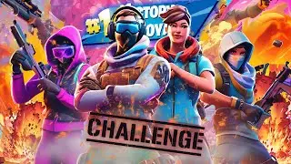 Unexpected Twist! 4 YouTubers Fight for the Victory Royale in Fortnite.