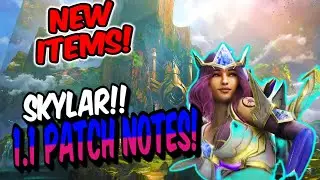 SKYLAR IS HERE! NEW ITEMS! - Predecessor 1.1 Patch Notes