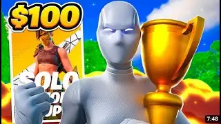 ЧТО?? Я ВЫЙГРАЛ 100$ на SOLO VICTORY CASH CUP!!!!!