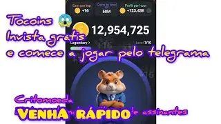 Joga Hamster Kombate e ganhe milhões, critomoeda vai se valorizando. investa  grátis!👇link