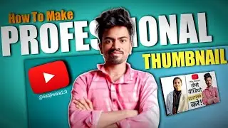 Professional Thumbnail kaise banaen | How to make professional thumbnail on mobile
