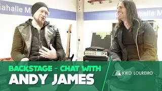 Backstage chat with Andy James - Stage Fright, Practicing Routine and Influences ( legendado)
