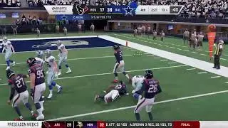 Madden 20 texans vs dallas