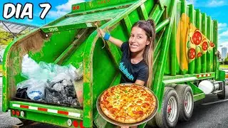 PASSEI 7 DIAS SENDO ENTREGADORA DE PIZZAS !!!