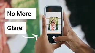 How To Remove Glare When Photographing Art