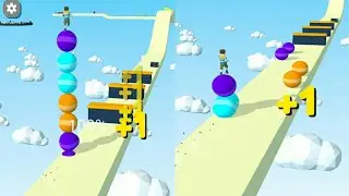 Stack Rider! all levels very satisfying and relaxing asmr new video games