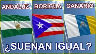 SPAIN vs PUERTO RICO: PUERTORICAN ACCENT vs ANDALUSIAN ACCENT vs CANARIAN ACCENT | Verbale Mondo