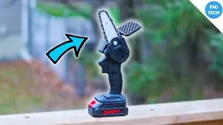 BEST Mini Electric Chainsaw 2022 | 100% WORTH IT - BlindlyShop