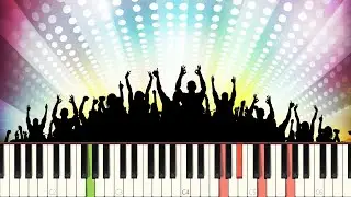 I Will Survive - Gloria Gaynor - Disco Anthem [Piano Tutorial] (Synthesia)