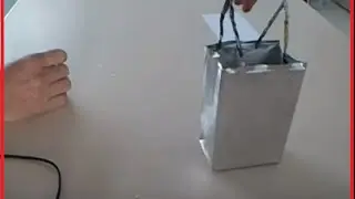 SACOLA FEITO COM EMBALGEM DE CAFÉ