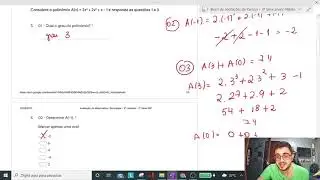 Matemática - Correção da avaliação final - 3ª Unidade - 3ª Série Ensino Médio