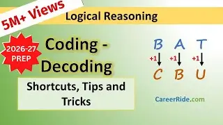 Coding and Decoding - Tricks & Shortcuts for Placement tests, Job Interviews & Exams