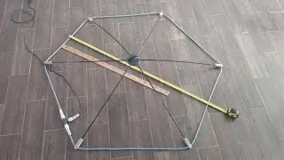 Preparación de bobina tipo sombrilla para detector M1