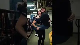 rhea ripley hip carry dominik Mysterio