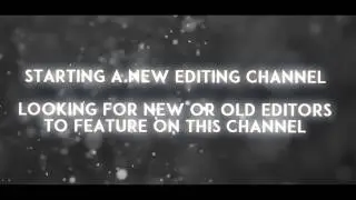 LOOKING FOR EDITORS (COMMENT)
