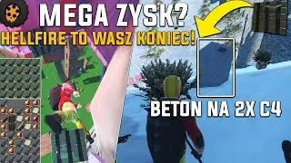 #296 HurtWorld - MEEGA ZYSK? | BETON NA 2X C4 | HELLFIRE TO WASZ KONIEC!