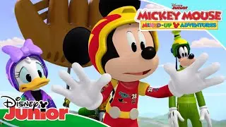 Mickey Mouse Mixed-Up Adventures | Racing Against Commander Heist | Disney Junior Arabia