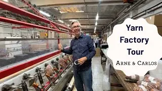 Inside the Sock Yarn Factory! 🧦 Tour in Transylvania | Socktober Special - by ARNE & CARLOS