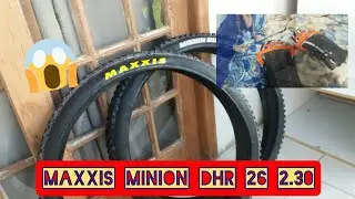 comprei dois pneu Maxxis DHR 2.30 TR - pra downhill