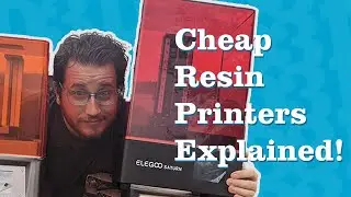Cheap Resin 3D Printer Rundown - Detailed! - Maker Time!