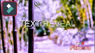 Create Awesome Text Reveal Effect In Filmora | Urdu/Hindi Tutorial | Tech With Hamza