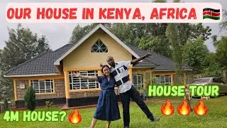 BIG HOUSE WITH NO AIRCON, WHY? LAVATORY IN DINING AREA? SHARING KENYAN CULTURE + HOUSE TOUR 🇰🇪🔥🏡❤️