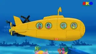 YELLOW SUBMARINE I 2D ANIMATION I CHARACTER ANIMATION I CARTOON ANIMATION BY SKG ANIMATION