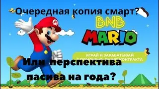 BNB-Mario Очередная копия по типу Магов? Или перспектива пасcива на года? Новый смарт контракт.