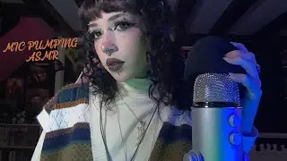Mic Pumping ASMR | Mic Cover Swirling, Mic Scratching, Whispering