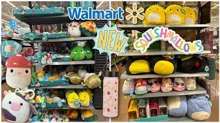 SQUISHMALLOW HUNTING *NEW* Walmart Summer Collection! | I FOUND THE CLIPS