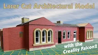 S2 E42 Laser Cut Station Building | Creality Falcon2 Pro 60w