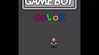 Nintendo GBC Promo video found on gbc emulator
