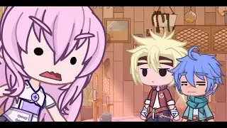 Ace, Evelyn, and Caleb go out for drinks | Gacha Skit