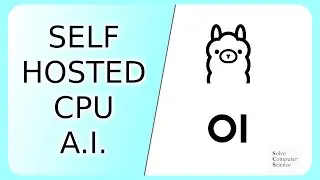 Self hosted CPU A.I. part 1 - usage