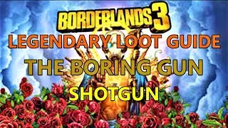 Borderlands 3, Legendary Loot Guide: The Boring Gun Shotgun