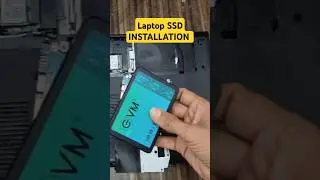 Laptop SSD installation | how to install SSD in laptop 
