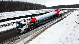 Везу РАКЕТУ на МОСКВУ - НЕГАБАРИТ