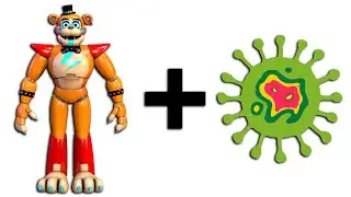 GLAMROCK FREDDY + VIRUS = ??? | FNAF ANIMATION