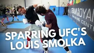 Sparring UFC Bantamweight Louis Smolka