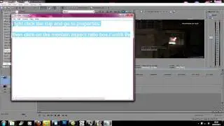 How To Get Rid Of Black Lines Off Your Clip (SonyVegas)EASY!