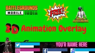 Red Raven Animation Free Streaming Overlay Green Screen for BGMI & Pubg 3D Model