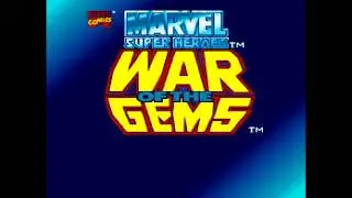 Marvel Super Heroes in War of the Gems. SNES. No Damage Walkthrough