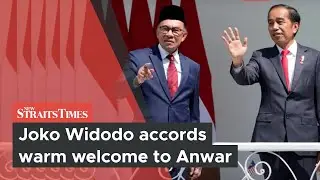 Joko Widodo accords warm welcome to Anwar