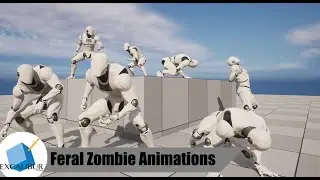 Intro Pack: Feral Zombie Animations